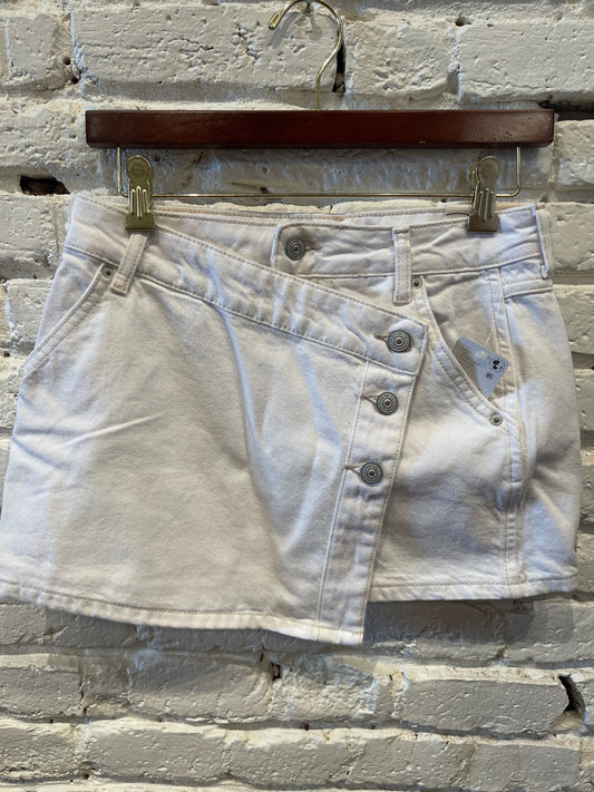 WYNNE WHITE DENIM SKIRT