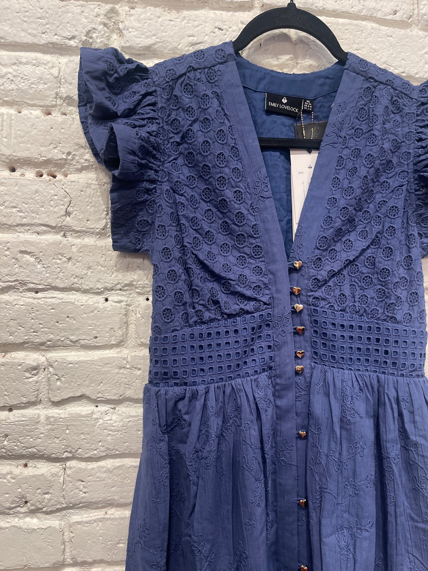 MADELINE DRESS COBALT