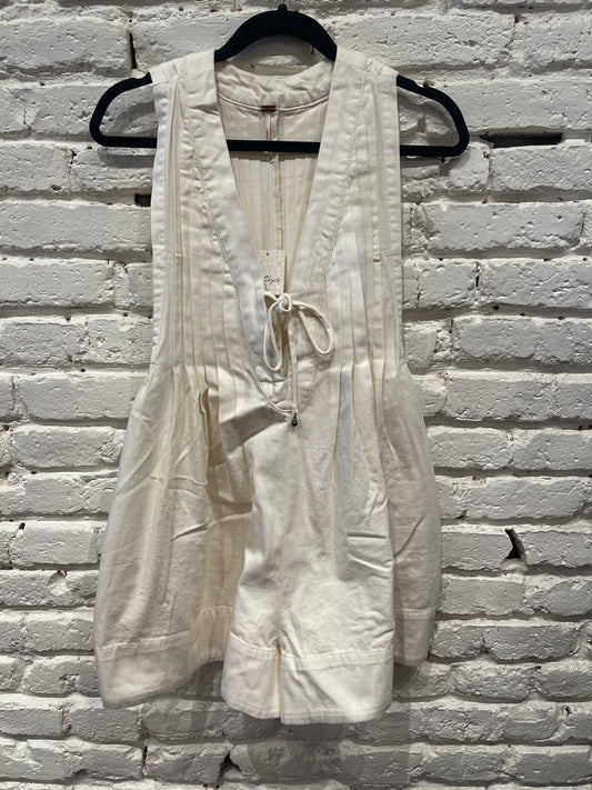 WEBSTER ROMPER / ECRU WASH