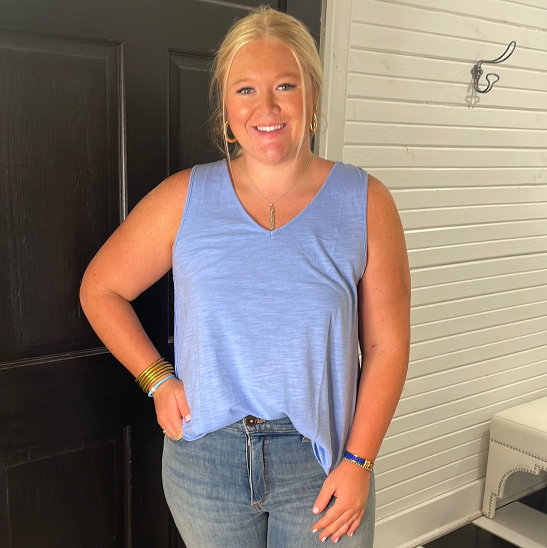 V NECK SWING TANK