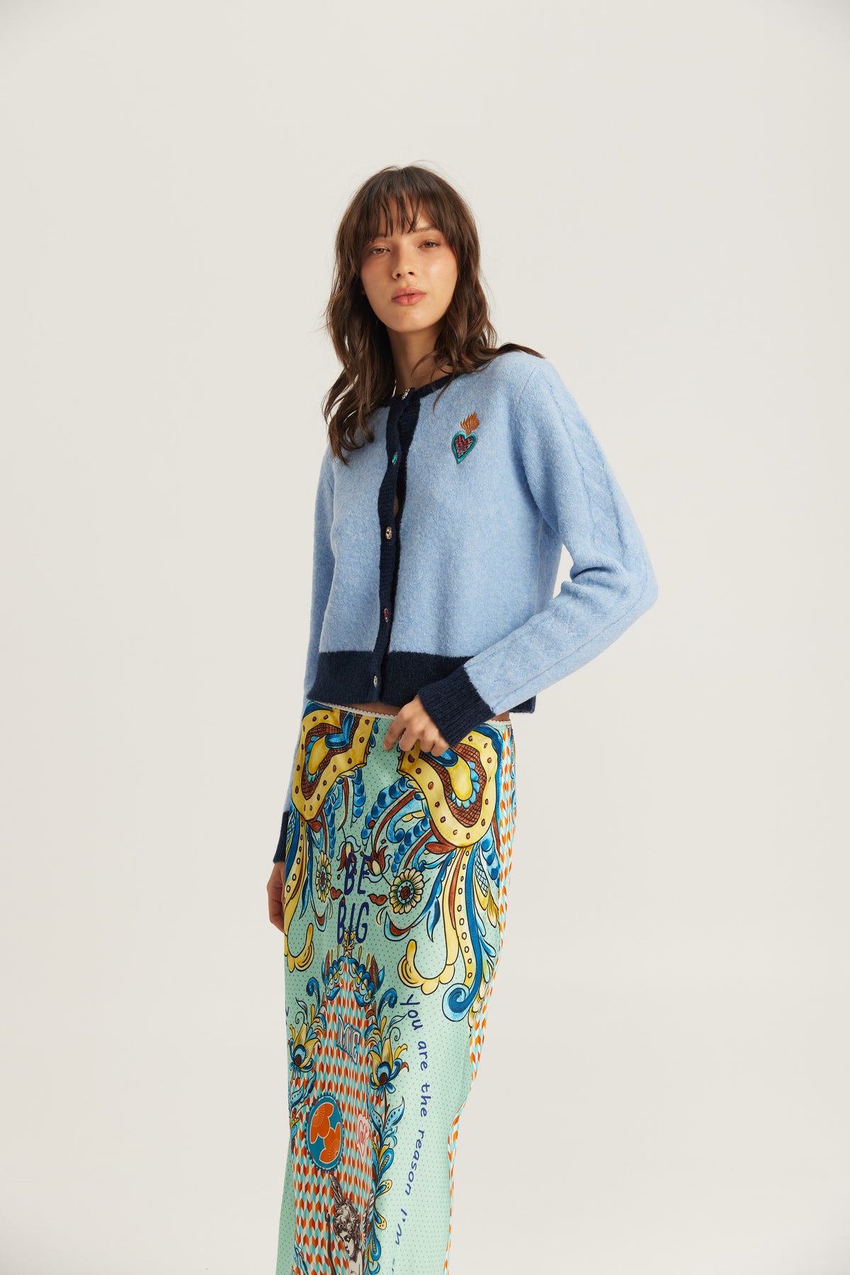 SOFI CABLE KNIT CARDIGAN