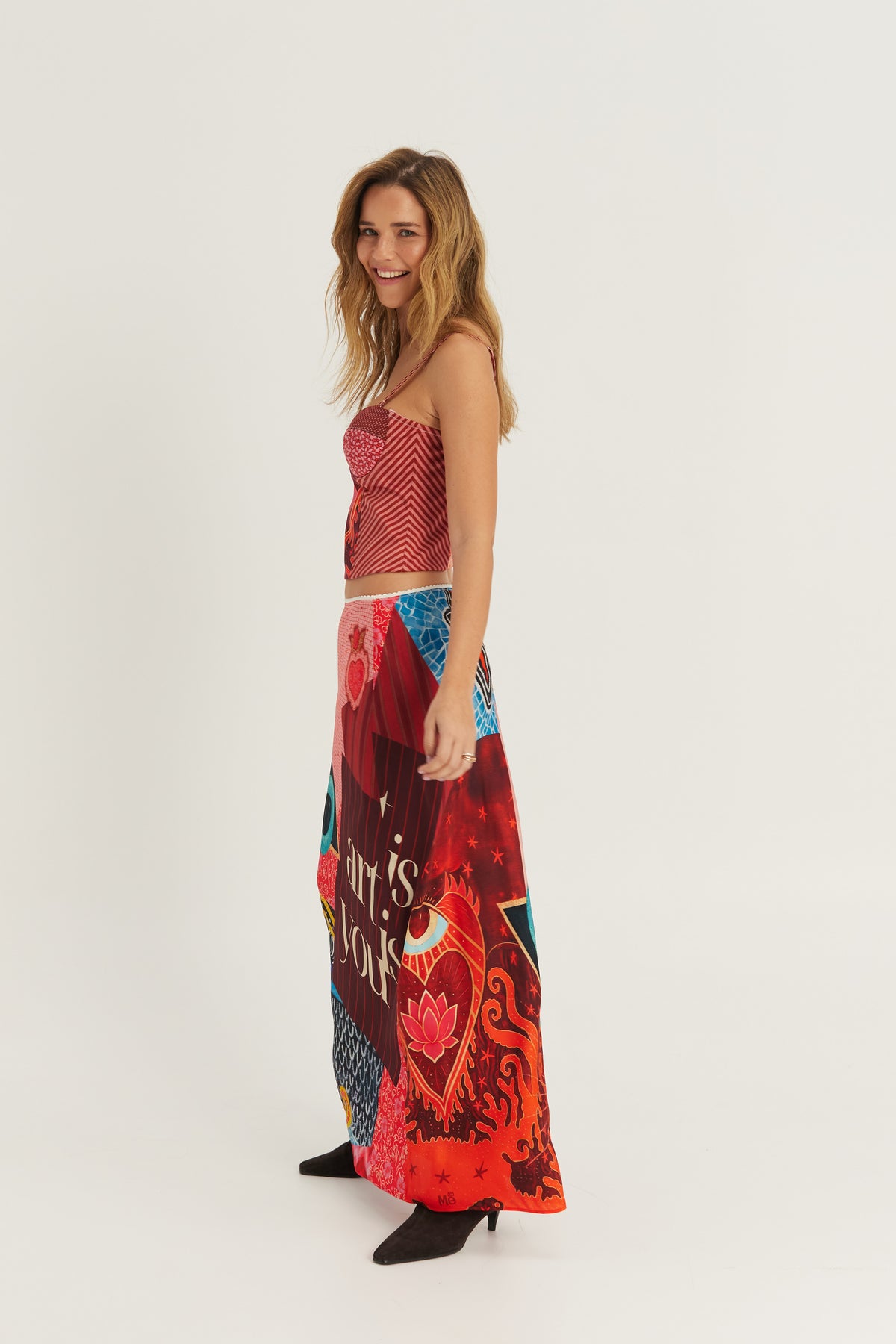 BLAKELY SLIP SKIRT
