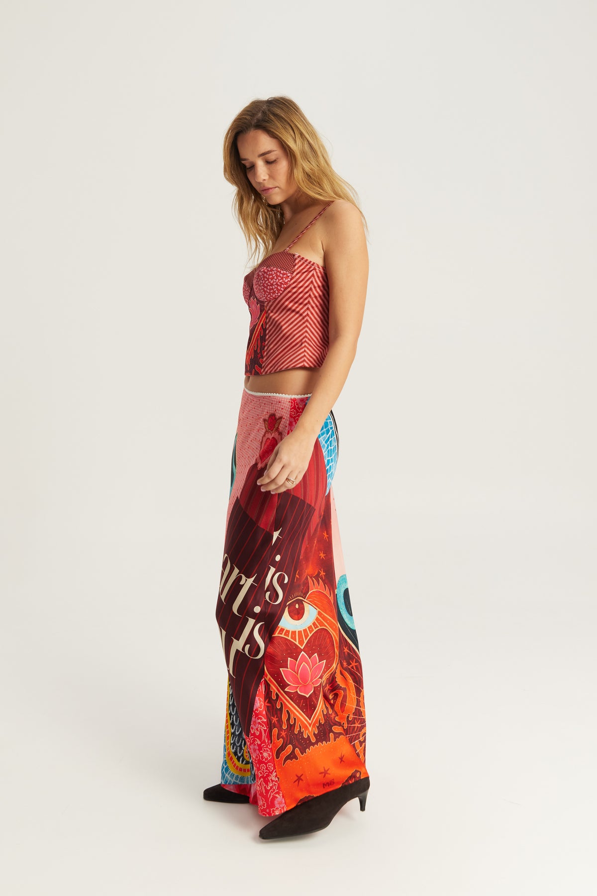 BLAKELY SLIP SKIRT