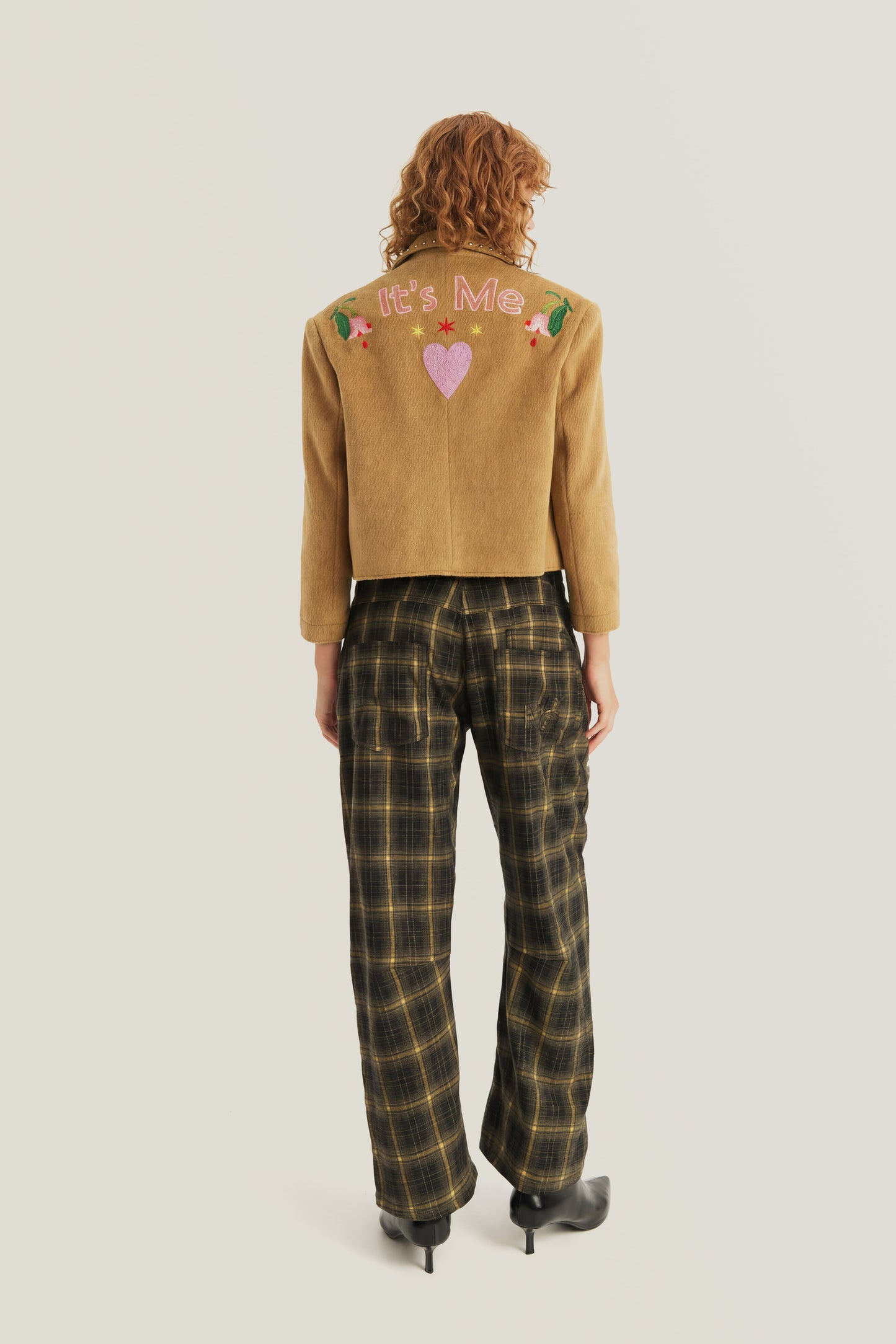 HEVEN SHORT JACKET WITH EMB