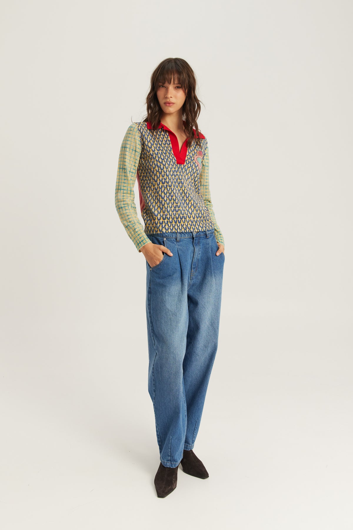 MILLIE POLO KNIT SHIRT