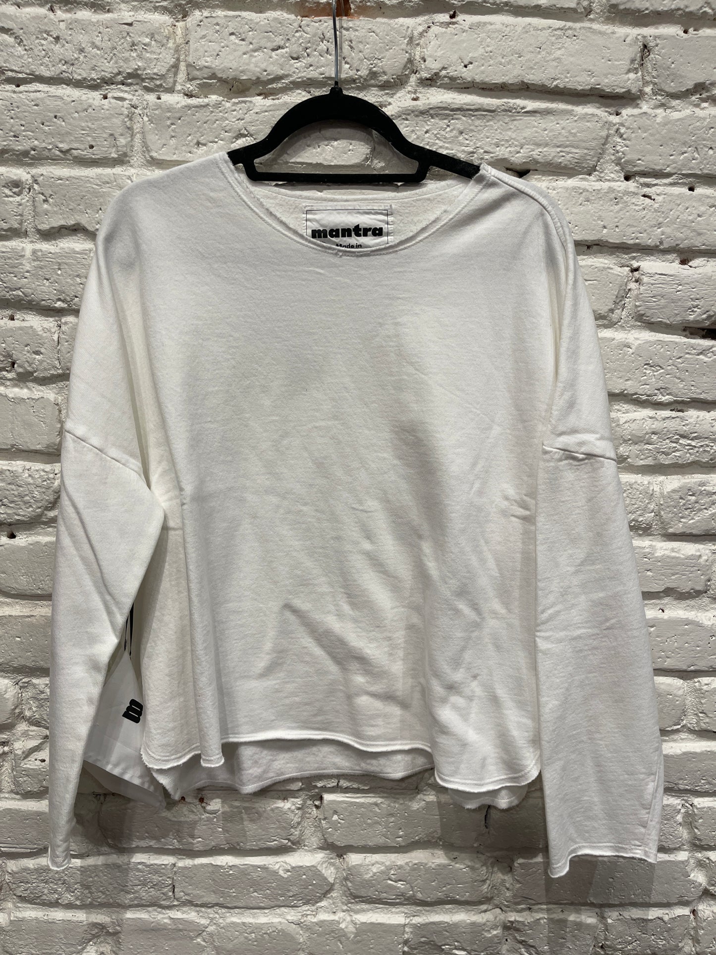 SHO LS PONCHO WHITE