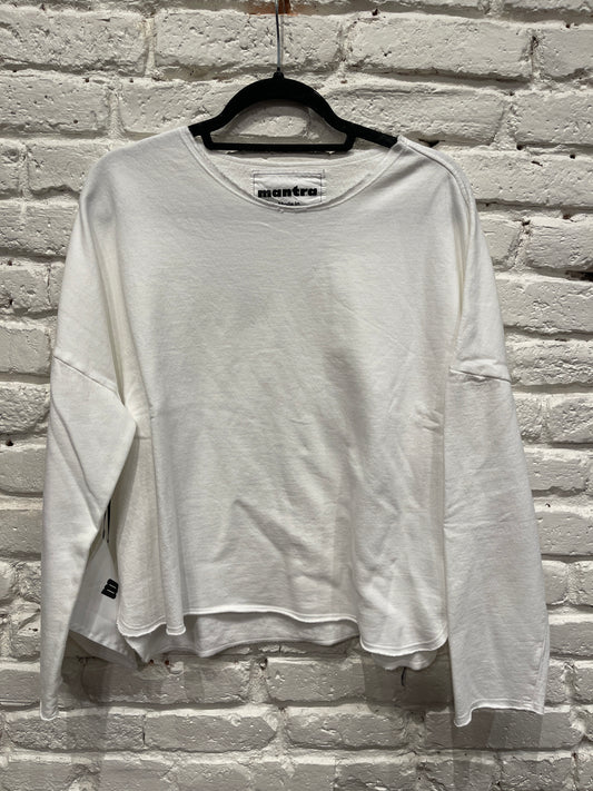 SHO LS PONCHO WHITE