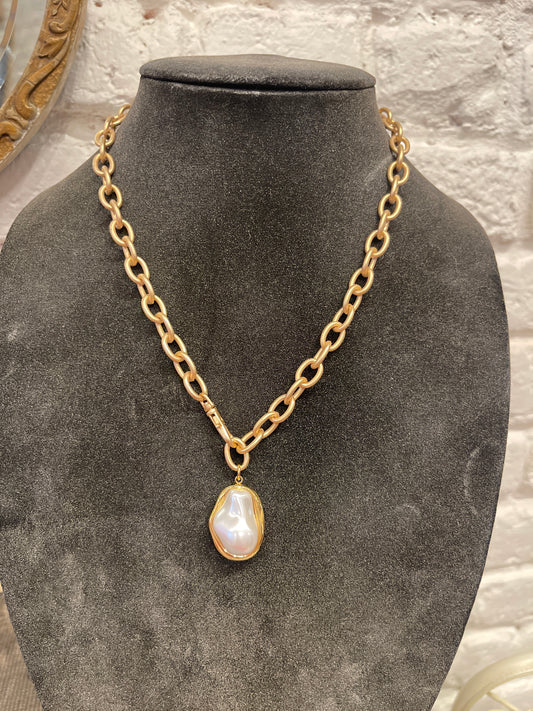 PEARL NUGGET CABLE CHAIN 8044PN