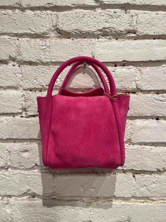 MINI SERENA PEONY SUEDE