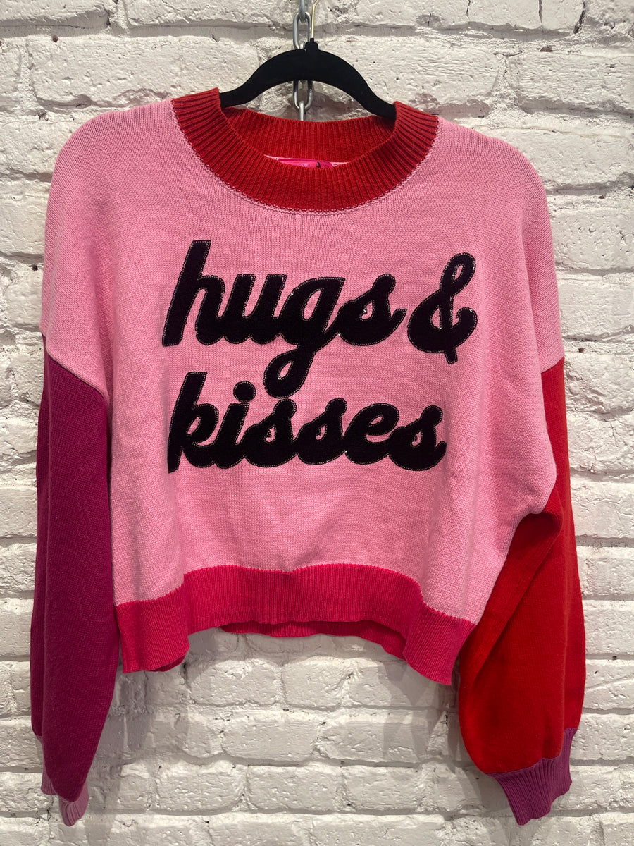 HUGS & KISSES COLORBLOCK