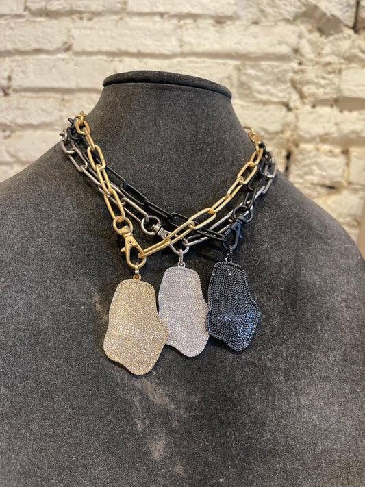 1856PU 18" XL PAPERCLIP CZ PUDDLE