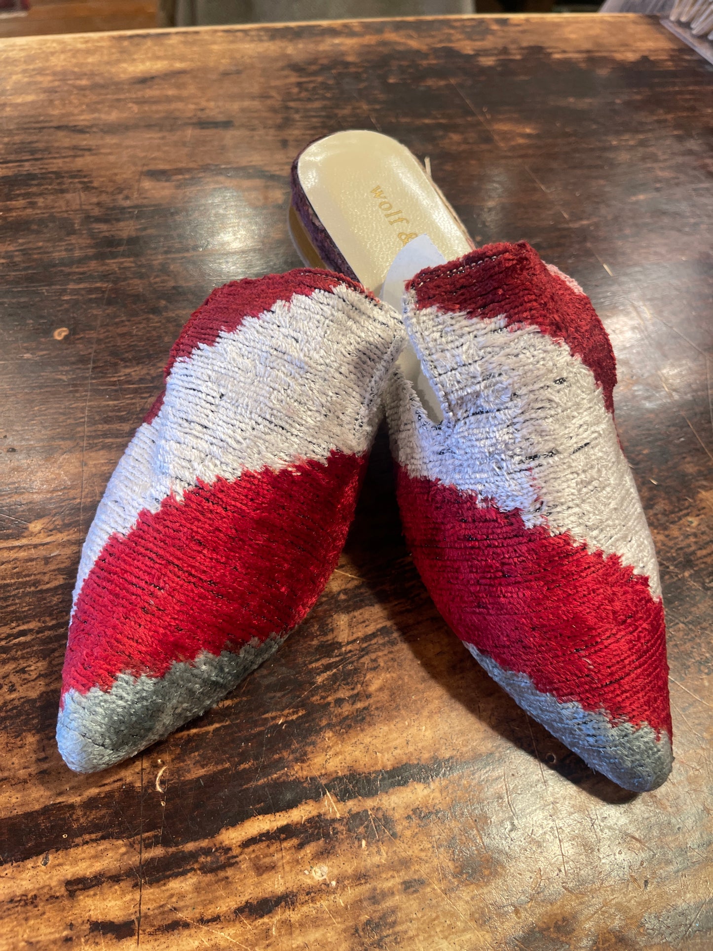 ART DECO POINTED MULE