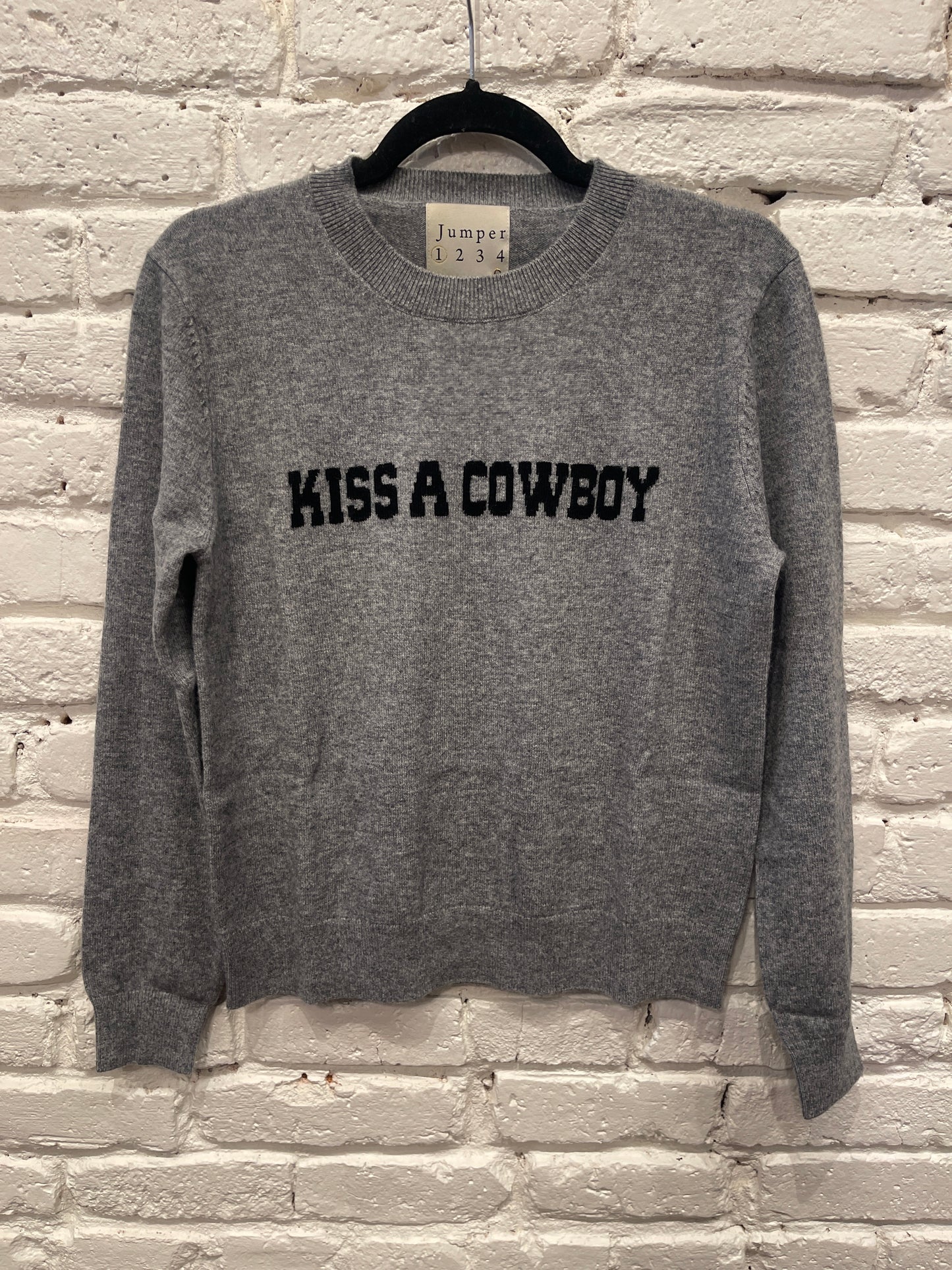 KISS A COWBOY MID GREY