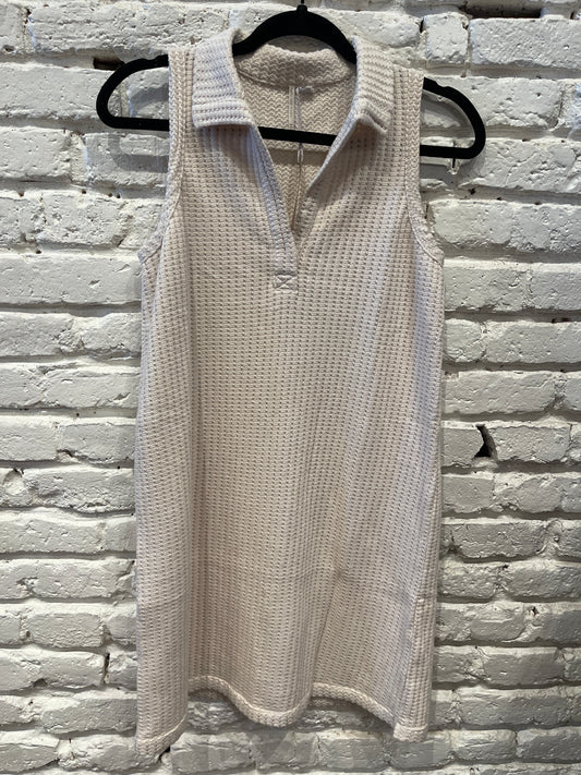 JAX JACQUARD DRESS NATURAL