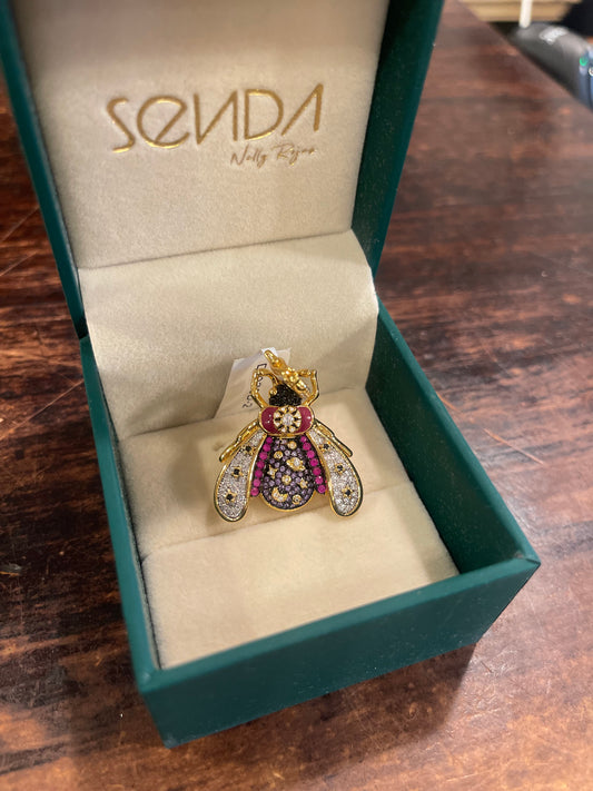 VESPA HAPPI AMETHYST PENDANT