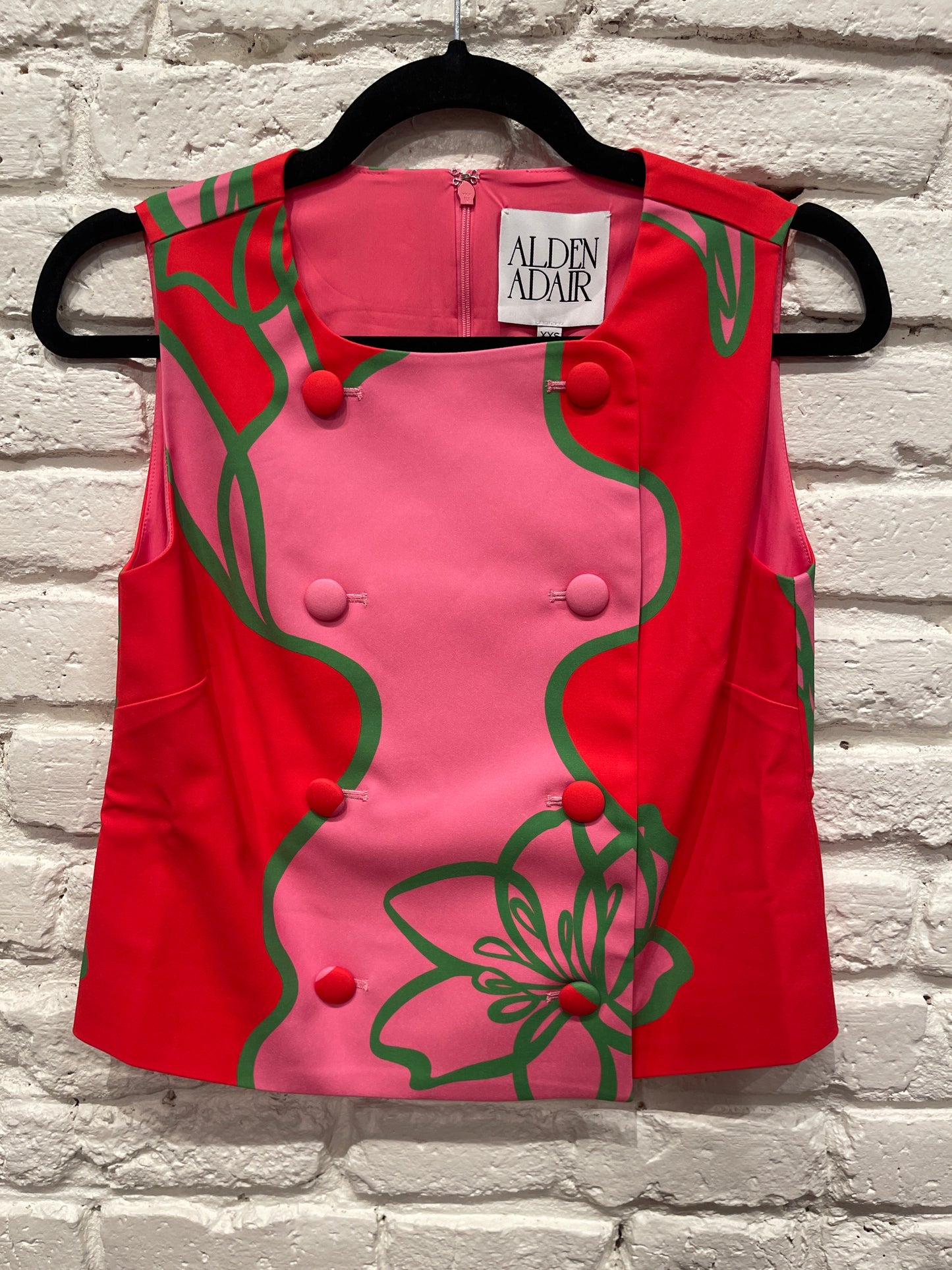 KENNY TOP FUSCHIA OUTLINE