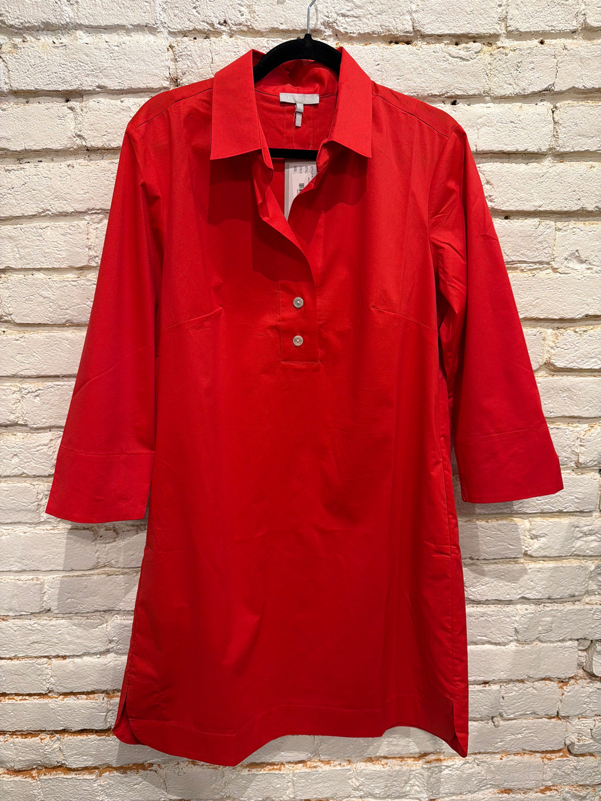 AILEEN 3/4 SLV DRESS POPPY
