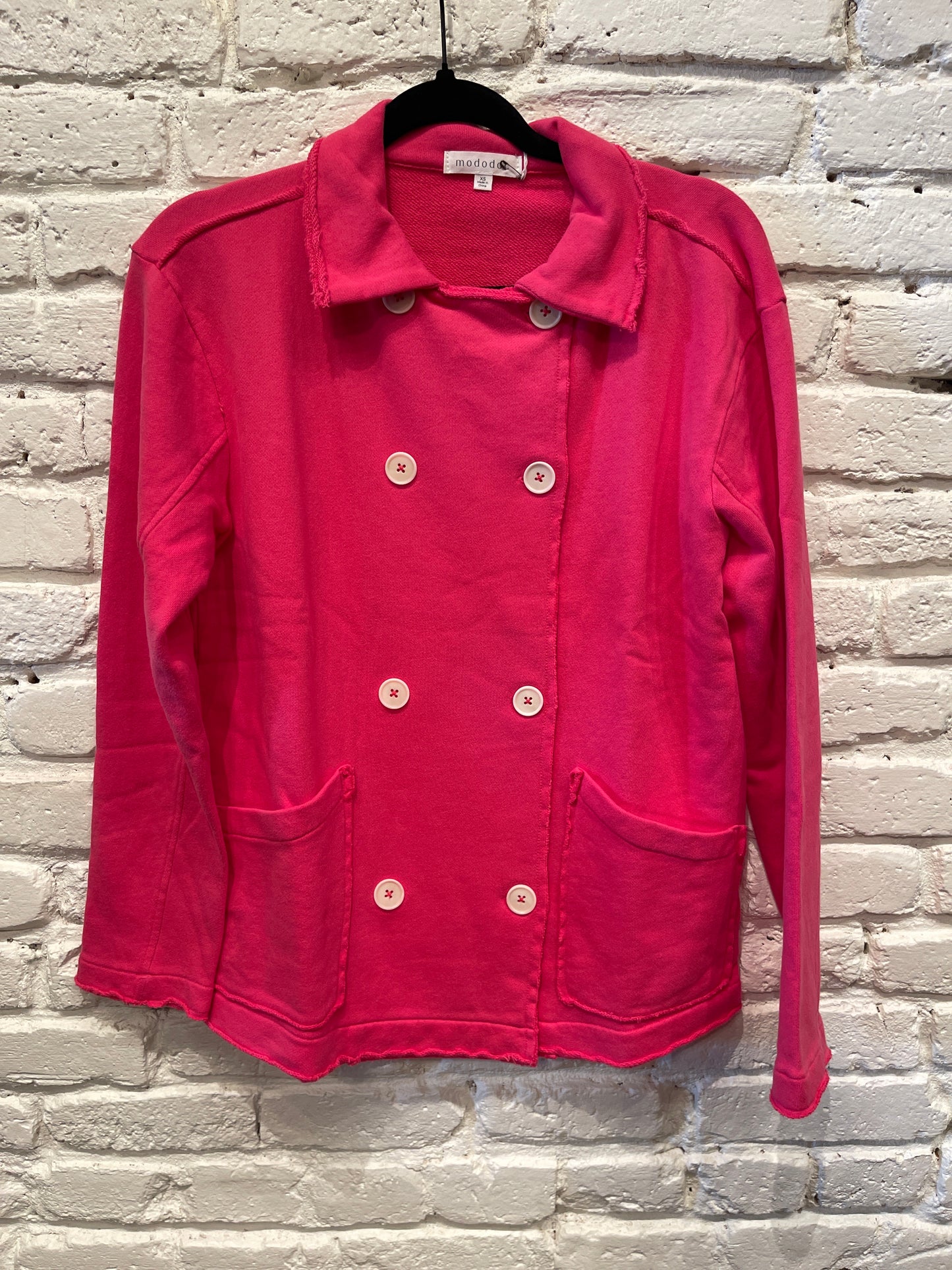 L/S DOUBLE BREASTED JACKET