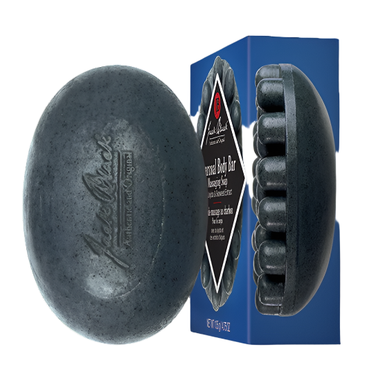 Charcoal Body Bar Massaging Soap