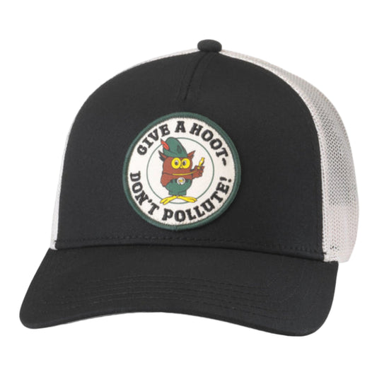Valin Hat - Woodsy Owl (Ivory/Black)