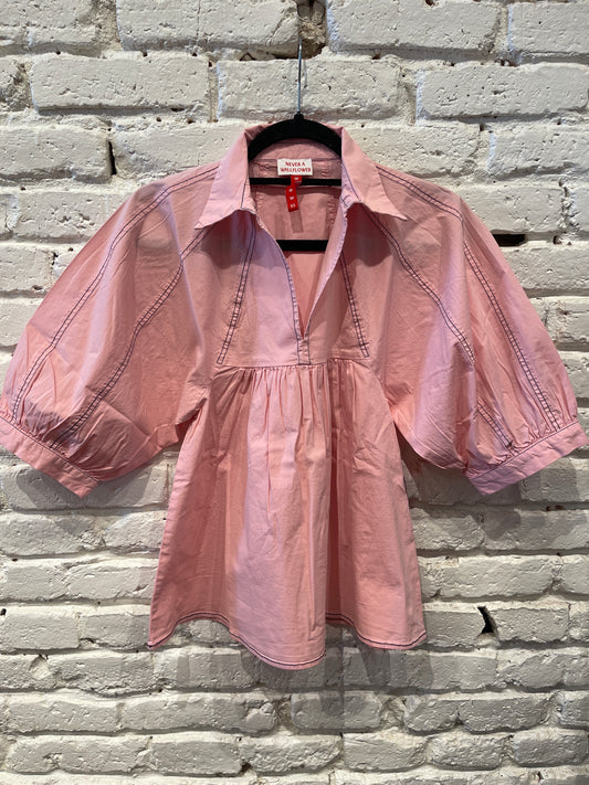 LAURA TOP / PINK PRISM