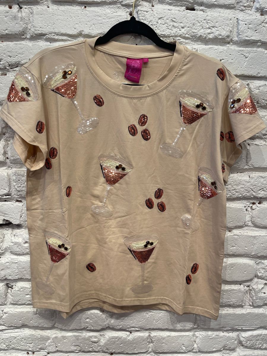 SCATTERED ESRESSO MARTINI TEE