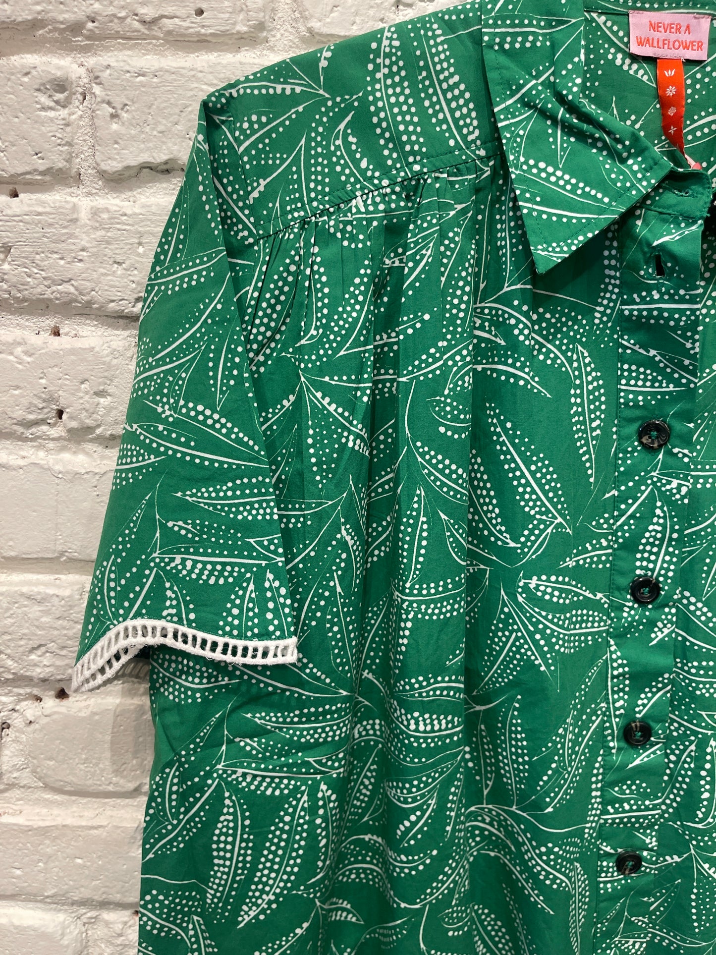 MEGAN DRESS KELLY LEAF