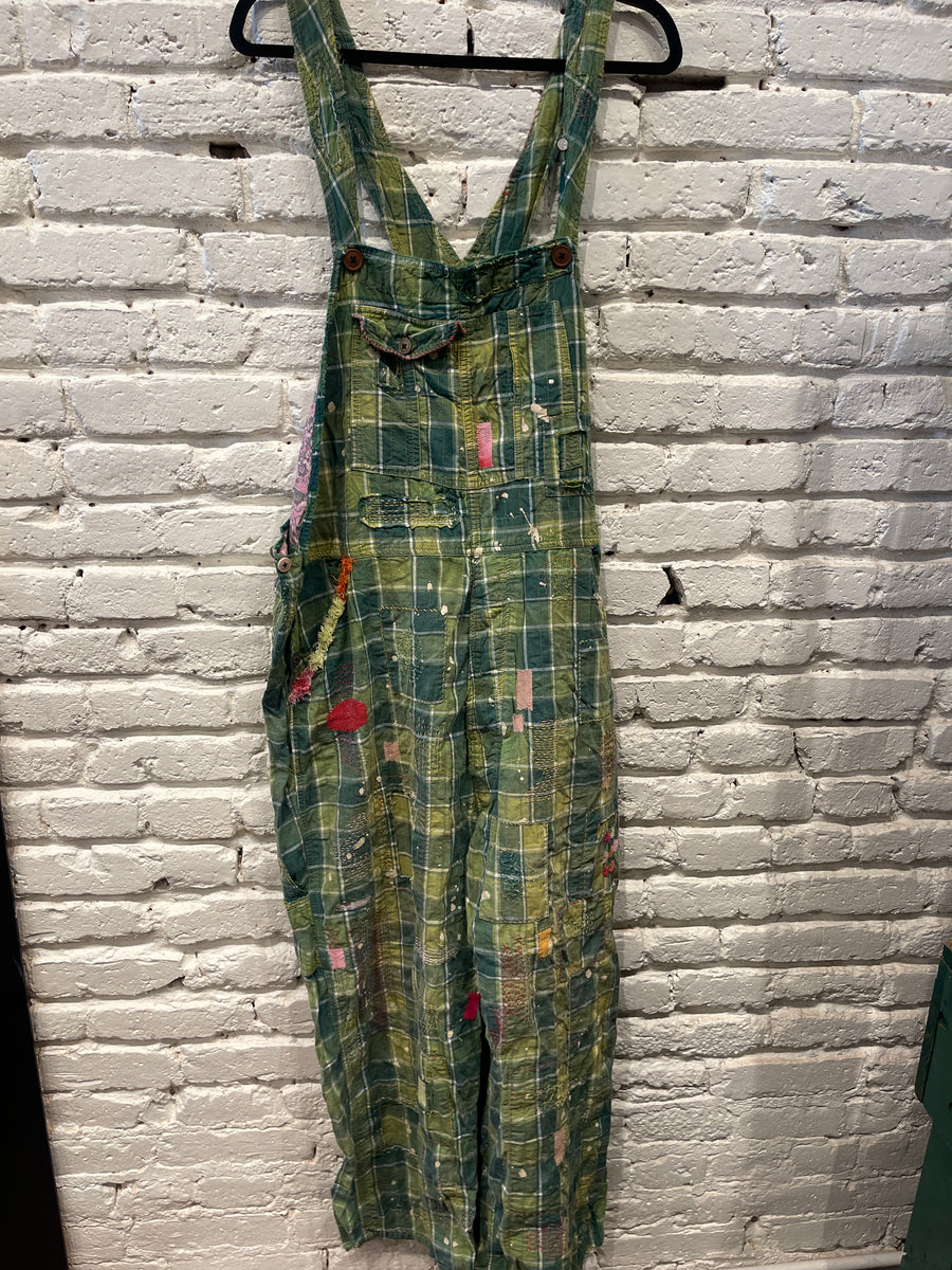 OVERALLS 160 UNCLE JOES PLAID