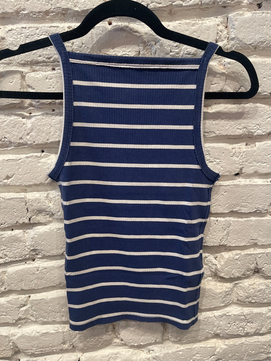 MIA TANK YD STRIPE / NAVY COMBO