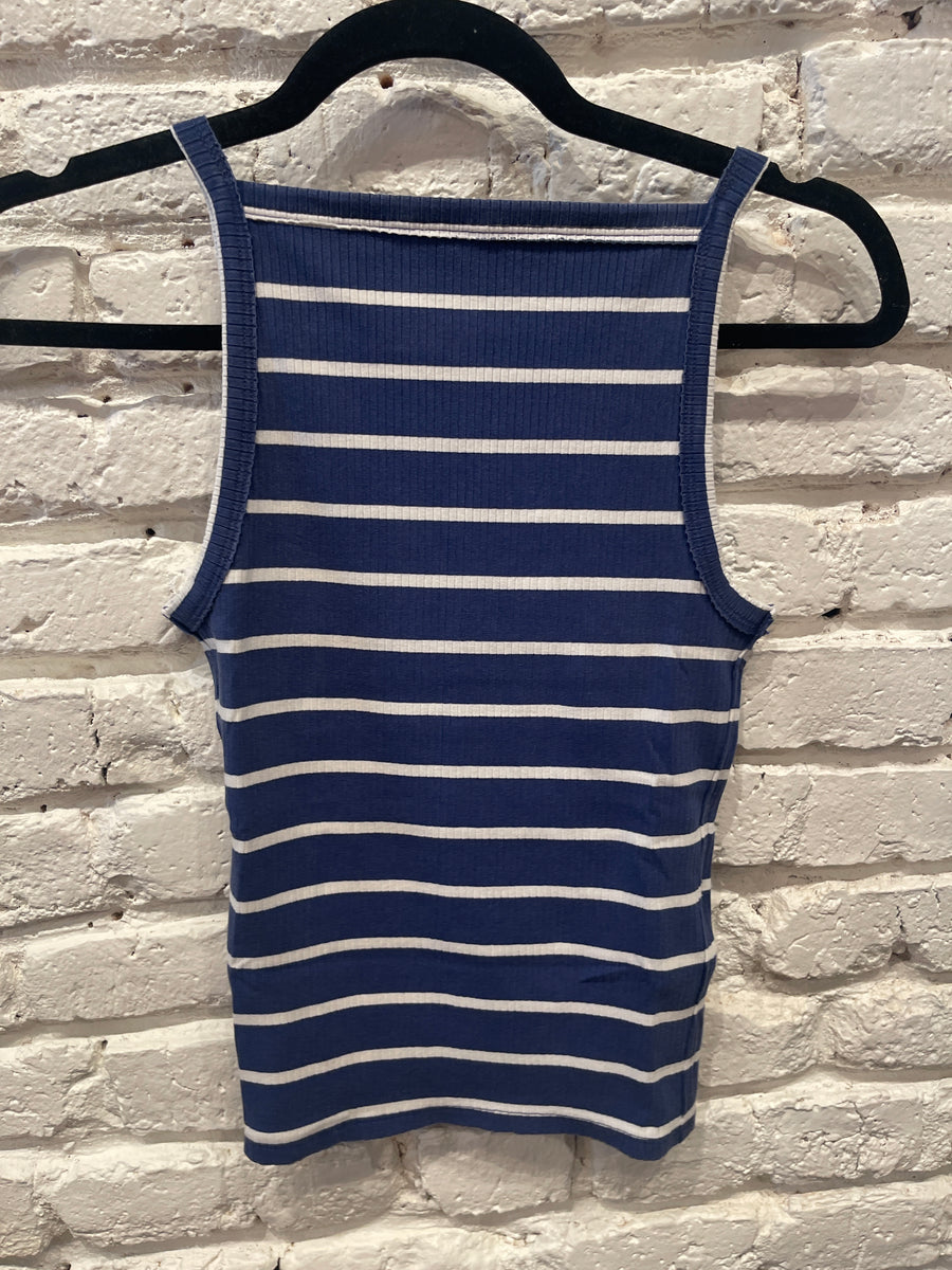 MIA TANK YD STRIPE / NAVY COMBO