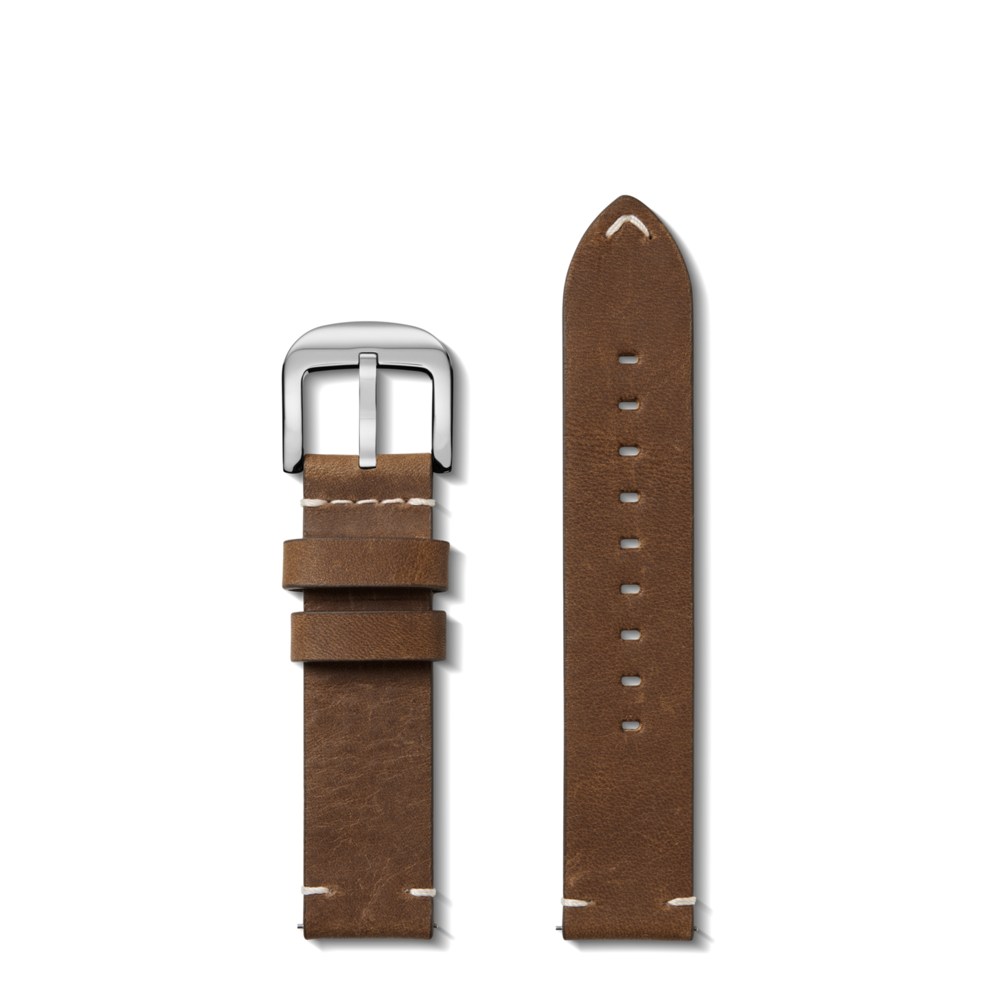 Shinola 20mm British Tan Leather Watch Strap