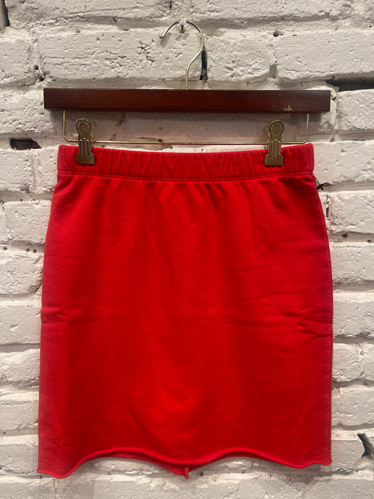 SHAYNA RED MINI SKIRT