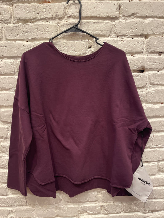 PLUM SHO LS PONCHO MT436