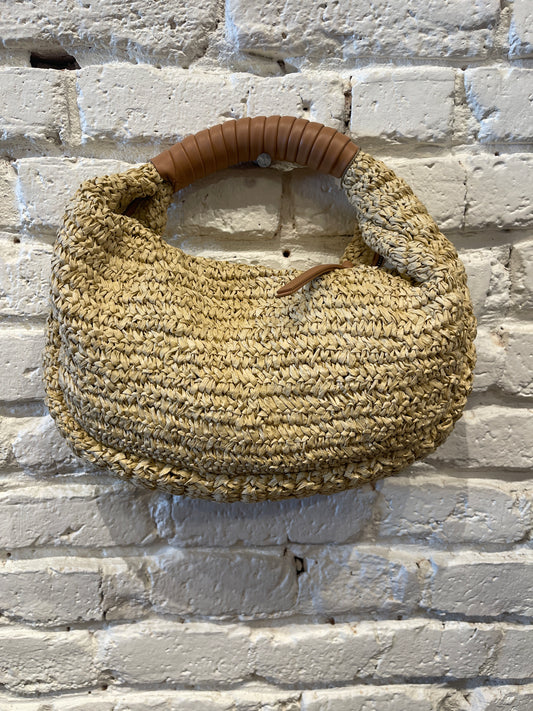 JULIA RAFFIA HOBO