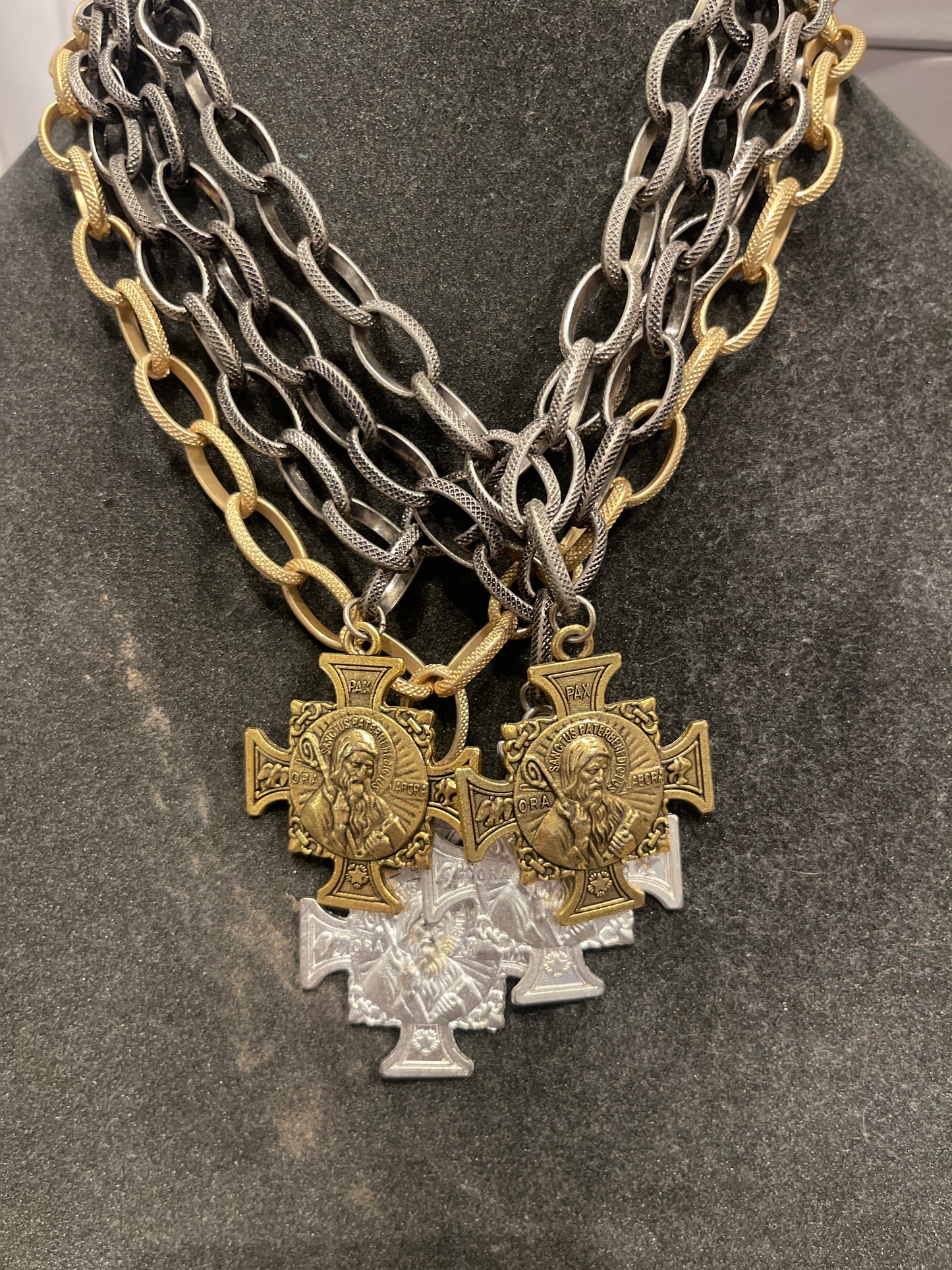 8420CSB 20" ETCHED CHAIN ST BEN