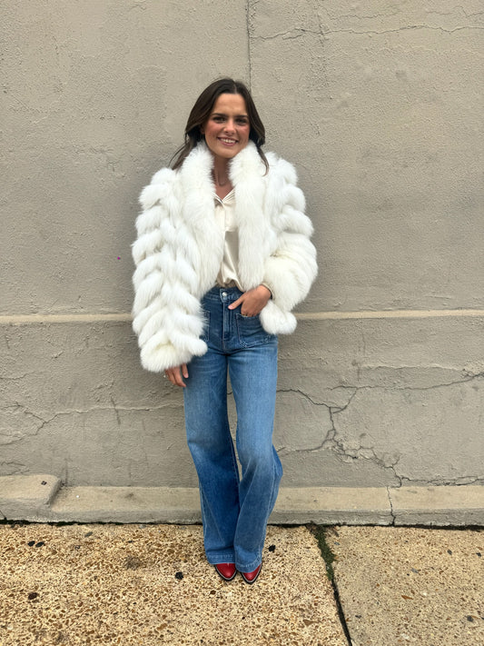 SILK REVERSIBLE FUR BOMBER DM2560