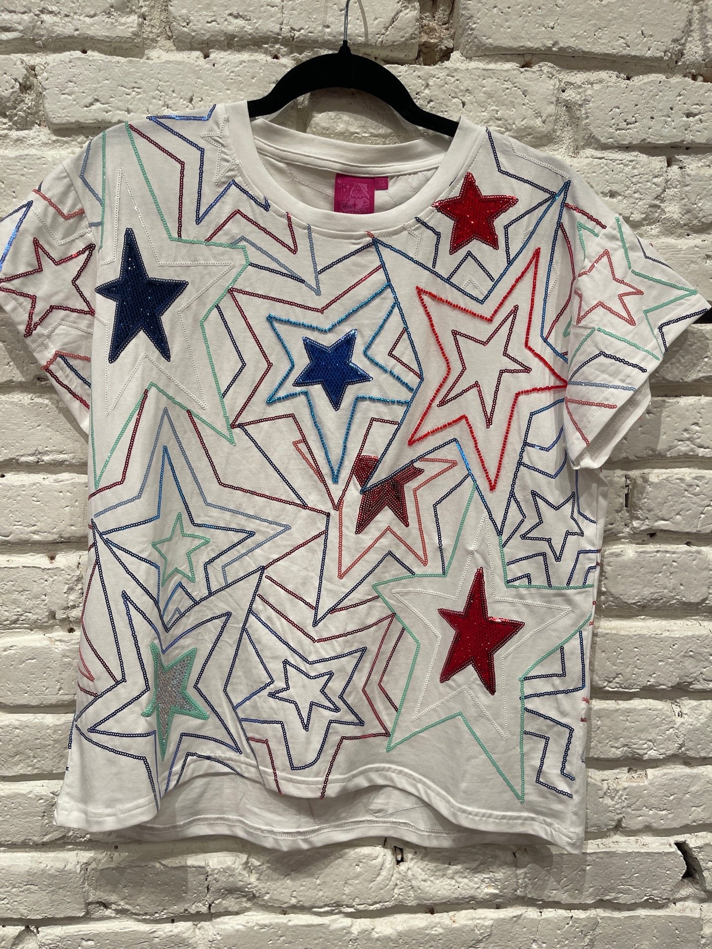 GROOVY STAR RED WHITE BLUE