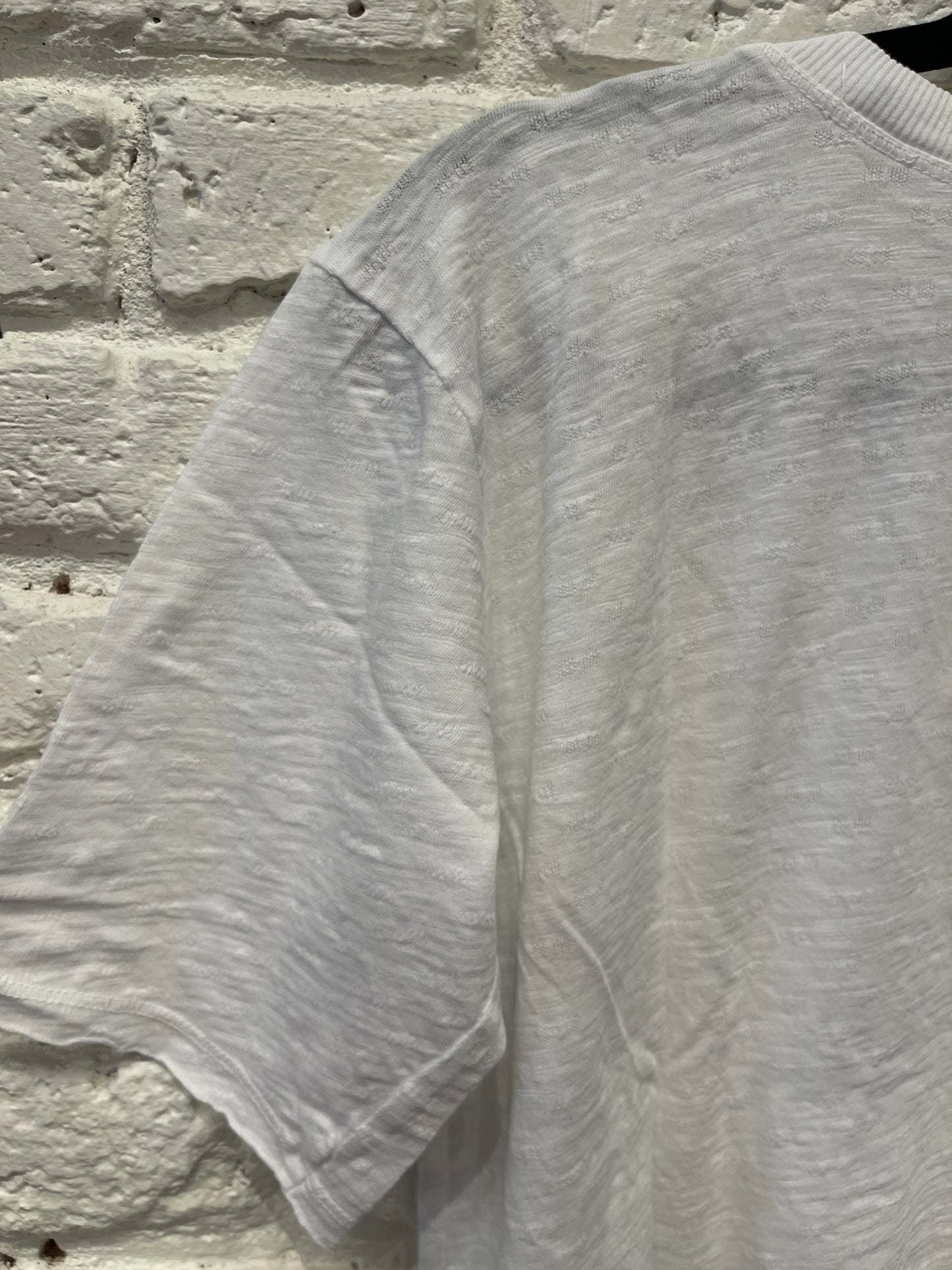 HALF SLEEVE CREW TEE WHITE