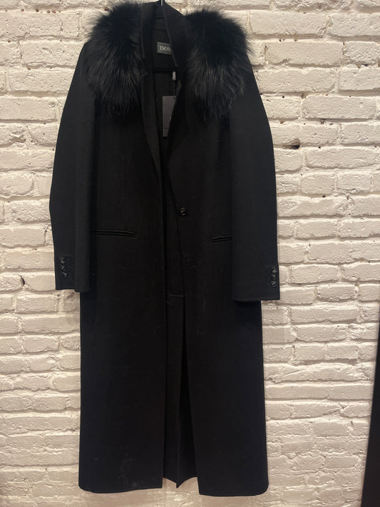 LONG TRENCH DM9825 BLACK
