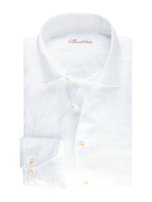 Stenstroms White Linen Shirt