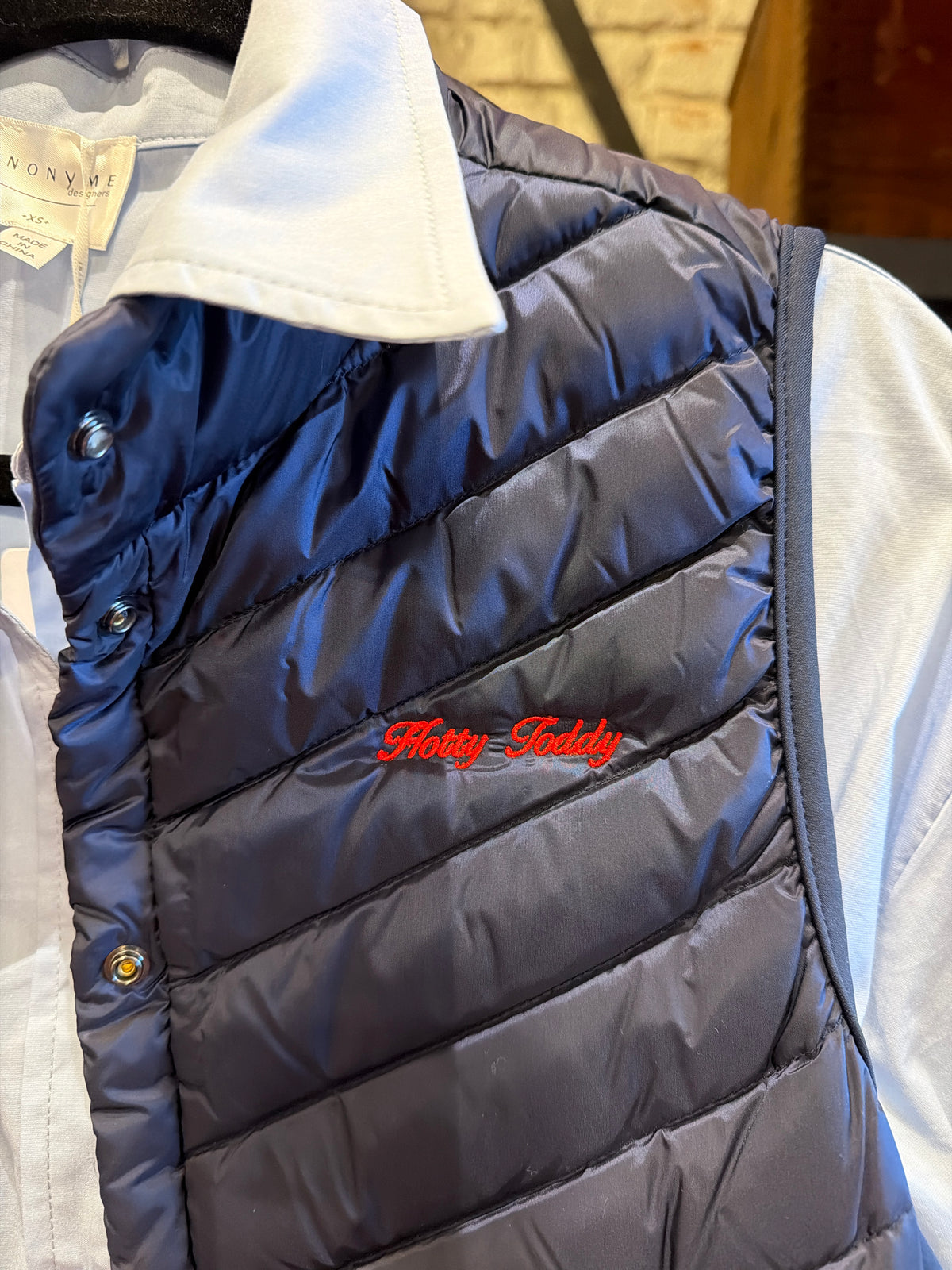 NAVY HOTTY TODDY VEST