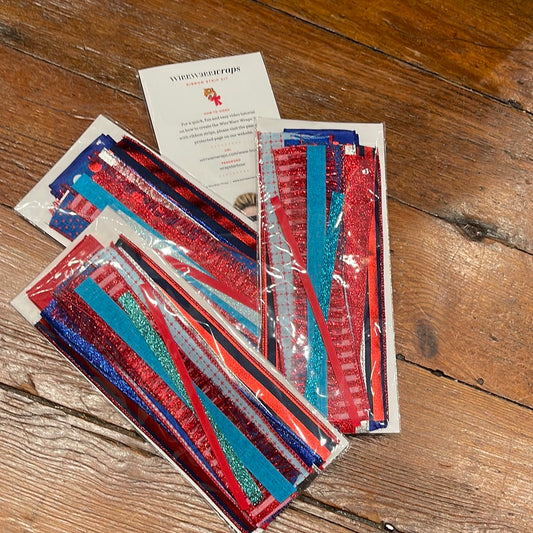 RED & BLUE RIBBON STRIP KIT