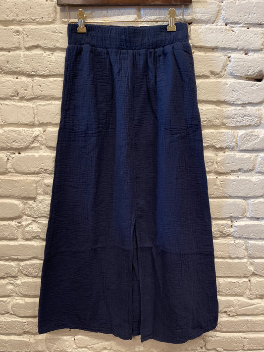 SPLIT FRONT MAXI SKIRT GALAXY