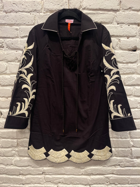 FLORENTINE EMBROIDERED DRESS