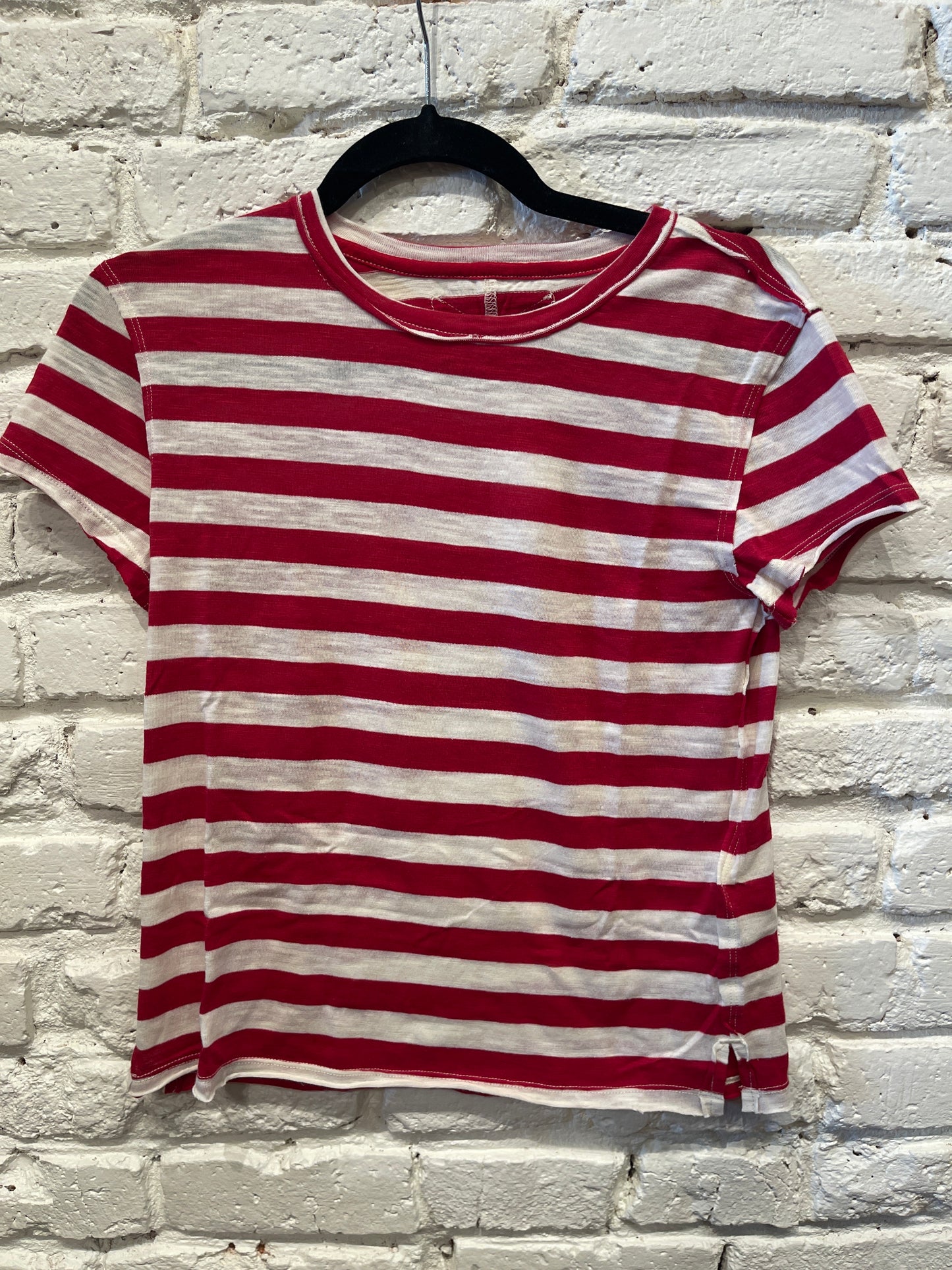 NORA TEE / RED COMBO