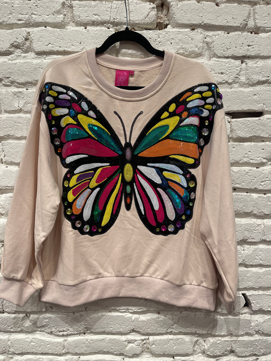 MULTI BUTTERFLY BEIGE
