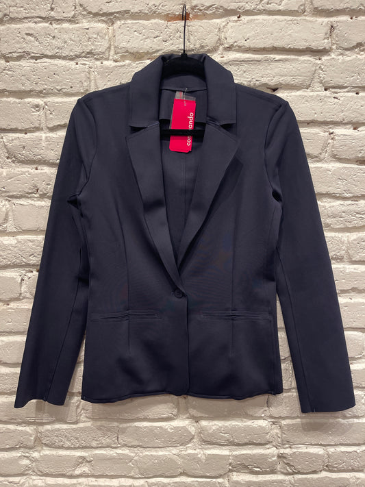 CEO NEOPRENE BLAZER NAVY