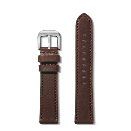 Shinola 20mm Cattail Leather Watch Strap (XL)