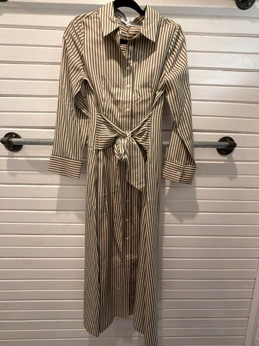 MILES OLIVE STRIPE DRESS