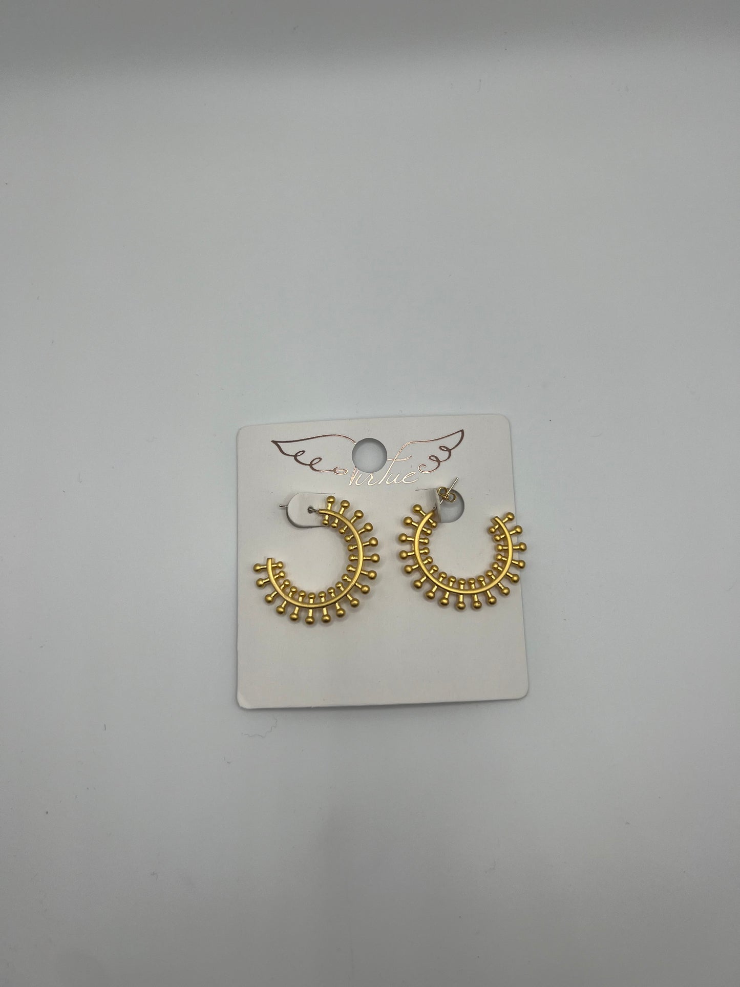 LARGE SPOKES HOOP EARRINGS 9503L